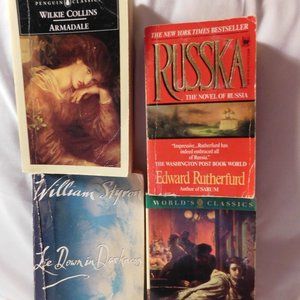 Paperback Book Lot of 4 Various Titles and Authors